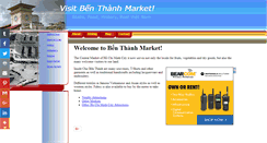 Desktop Screenshot of ben-thanh-market.com